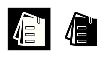 Attached Documents Vector Icon