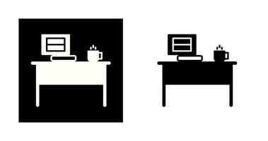 icono de vector de mesa de decoración