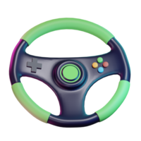 Steering Wheels Gaming Gaming 3D Illustration png
