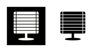 Infrared Heater Vector Icon