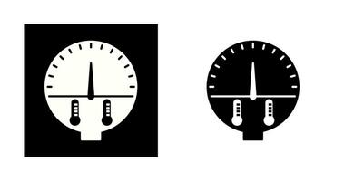 icono de vector de indicador de temperatura