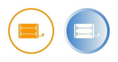 Electric Heater Vector Icon