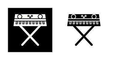 icono de vector de piano