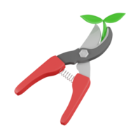 Pruning Shears Farming and Agriculture 3D Illustrations png