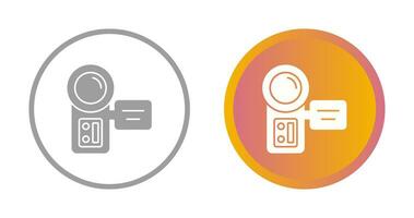 Video Camera Vector Icon