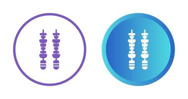 Skewer Vector Icon