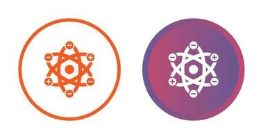 Atom Structure Vector Icon