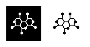 Molecule Structure Vector Icon