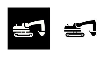 Excavator Vector Icon