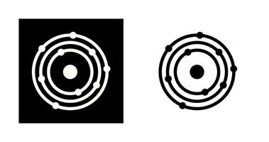 Atomic Structure Vector Icon