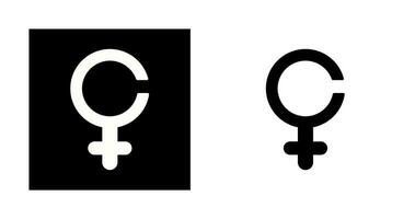 Female Sign Vector Icon