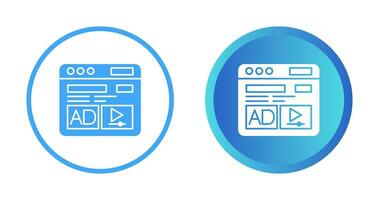 AD Vector Icon