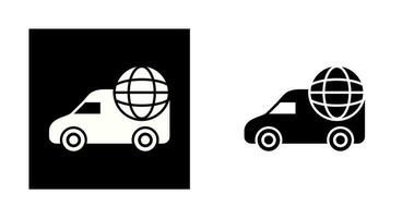 Global Delivery Vector Icon