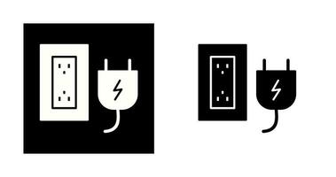 Plug and Socket Vector Icon