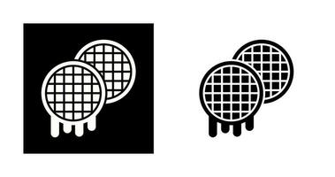 Waffle Vector Icon