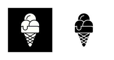 icono de vector de helado