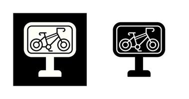 Bike Lane Vector Icon