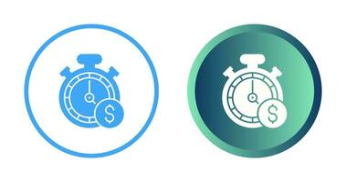 Time Of Money Vector Icon