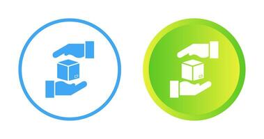 Receive Package Vector Icon