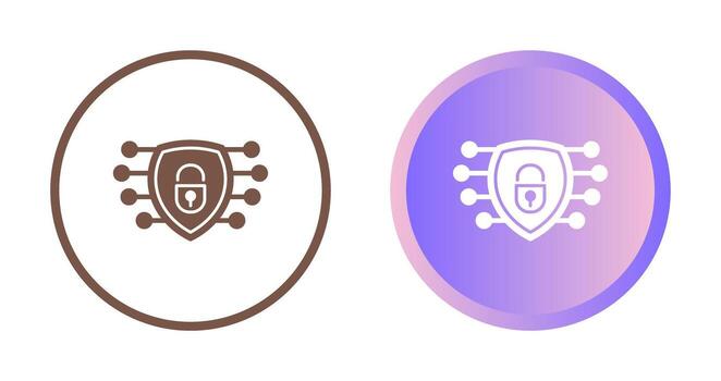 icono de vector de seguridad