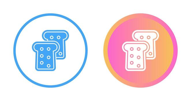 icono de vector de pan