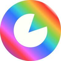 PIe Chart Vector Icon