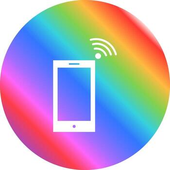 icono de vector de conexión wifi