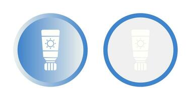 Sunscreen Vector Icon