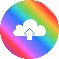 Cloud with upward arrow Vector Icon