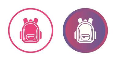 Backpack Vector Icon