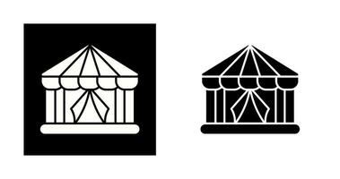 Circus Tent Vector Icon