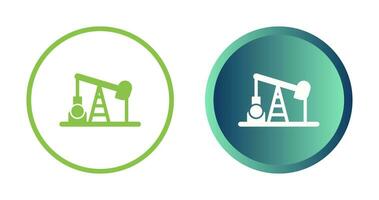 Oil Pump Vector Icon