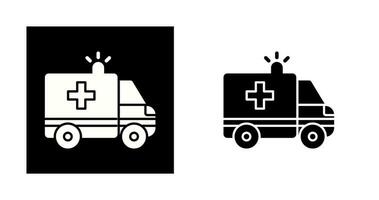 icono de vector de ambulancia