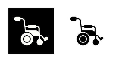 Wheel Chair Vector Icon