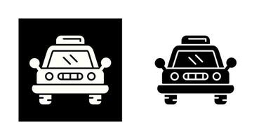 icono de vector de taxi