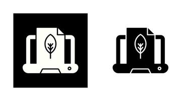 Organic Content Vector Icon