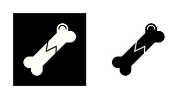 Broken Bone Vector Icon