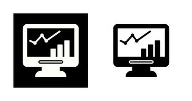 Lcd Growth Vector Icon