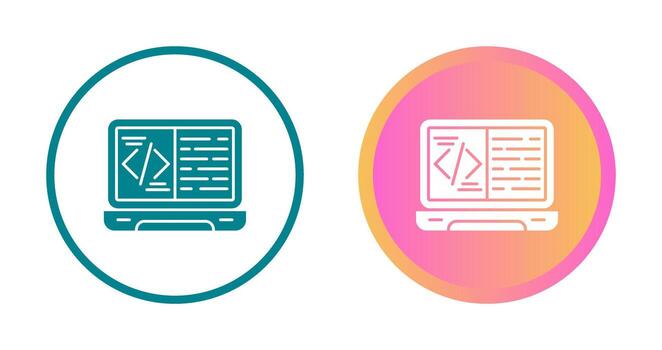 Coding Vector Icon