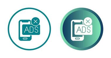 AD Block Vector Icon