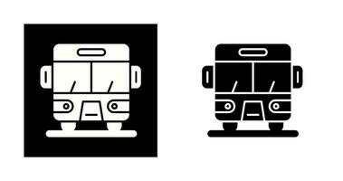 icono de vector de bus