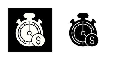 Time Of Money Vector Icon