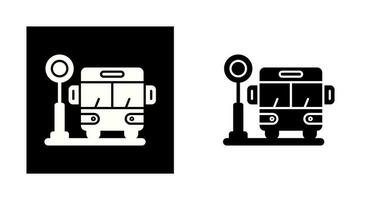 Bus Stop Vector Icon