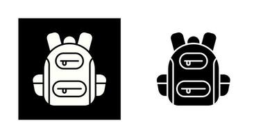 icono de vector de mochila