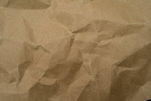 Recycle Paper Texture background. Crumpled Old kraft paper abstract shape background with space paper for text high resolution photo