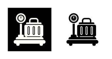 Luggage Scale Vector Icon