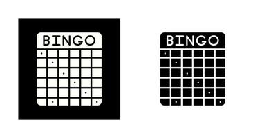 Bingo Vector Icon