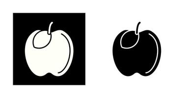 icono de vector de manzana