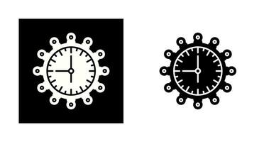 icono de vector de reloj