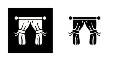 Curtains Vector Icon